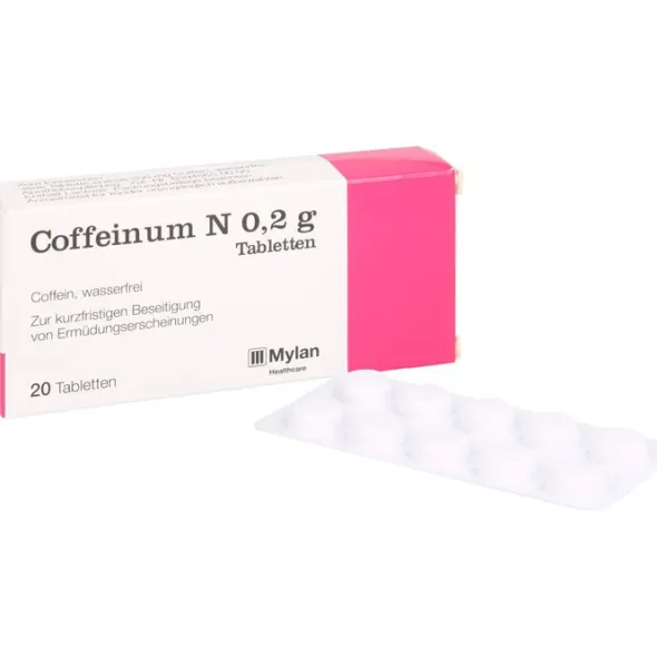 COFFEINUM N 0,2 g Tabletten 20 St