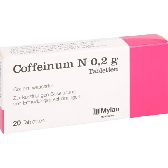 COFFEINUM N 0,2 g Tabletten 20 St