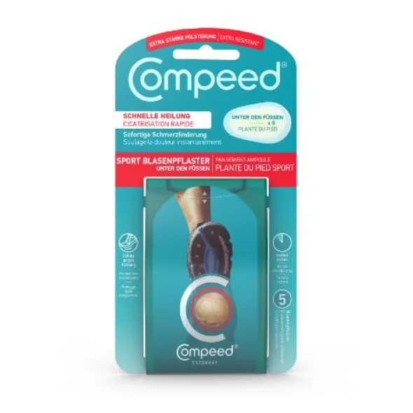 COMPEED Blasenpflaster unter den Füßen 5 St