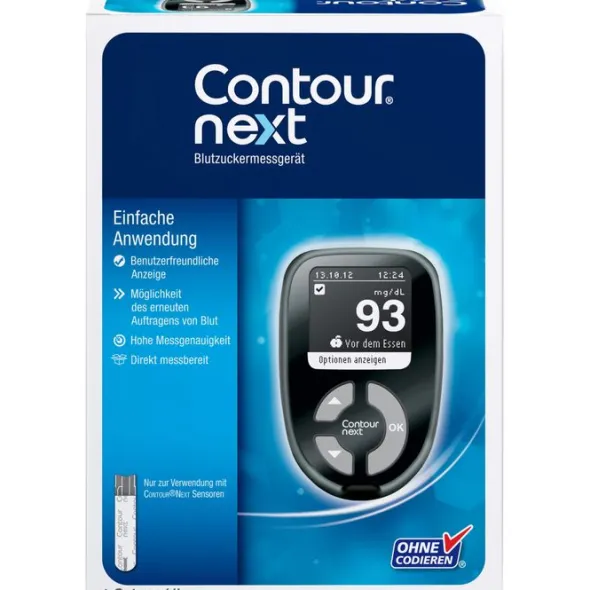 CONTOUR Next Set Blutzuckermessgerät mg/dl 1 St