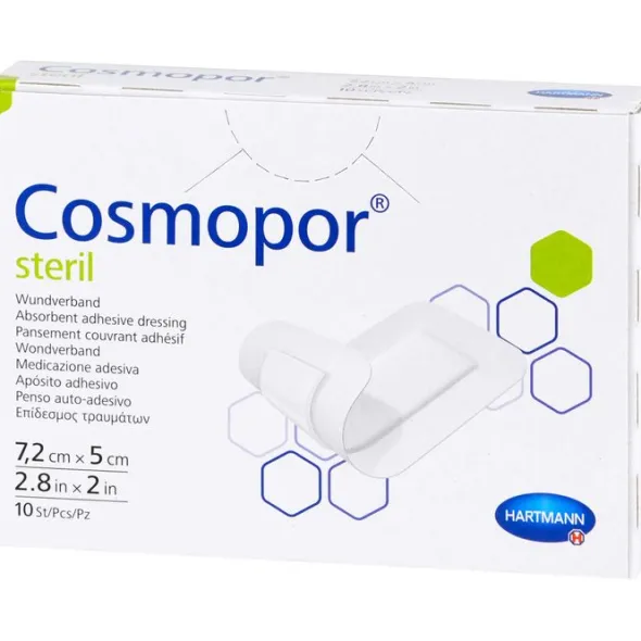 COSMOPOR steril Wundverband 5x7,2 cm 10 St