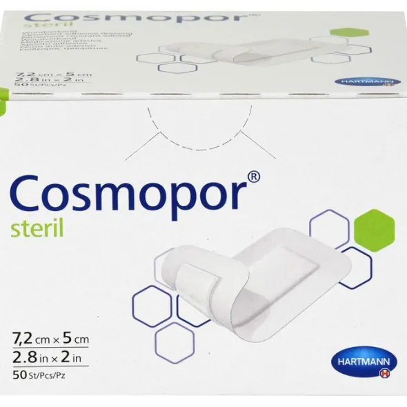 COSMOPOR steril Wundverband 5x7,2 cm 50 St