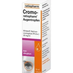 CROMO-RATIOPHARM Augentropfen 10 ml