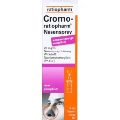 CROMO-RATIOPHARM Nasenspray konservierungsfrei 15 ml