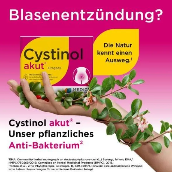 CYSTINOL akut Dragees 60 St