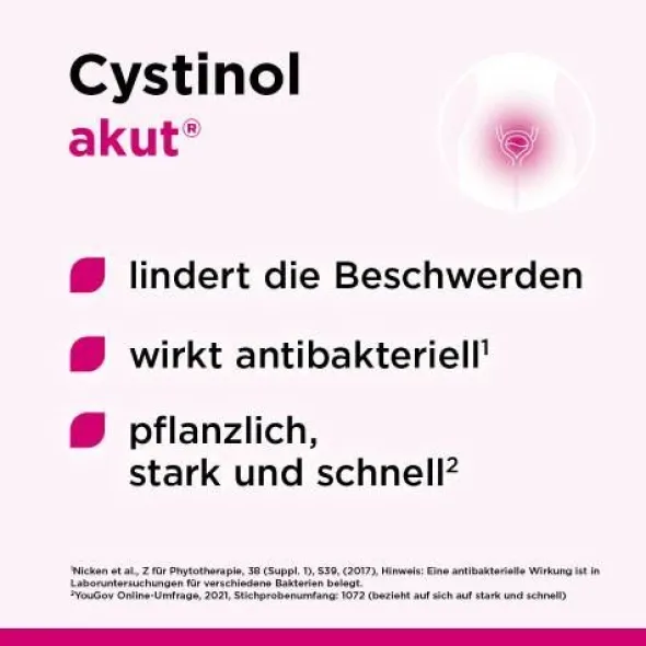 CYSTINOL akut Dragees 60 St