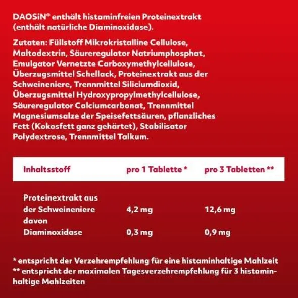 DAOSIN Tabletten 10 St