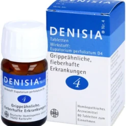 DENISIA 4 grippeähnliche Krankheiten Tabletten 80 St