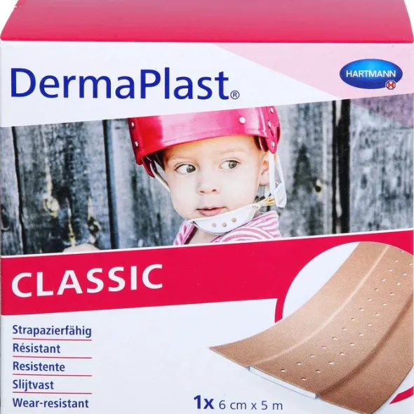 DERMAPLAST CLASSIC Wundpflaster 6 cmx5 m 1 St