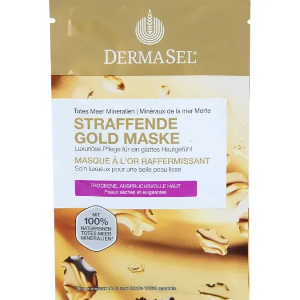 DERMASEL Maske Gold EXKLUSIV 12 ml