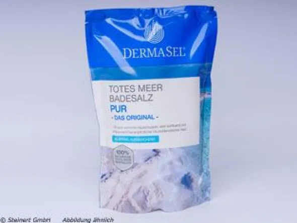 DERMASEL Totes Meer Badesalz Pur 500 g