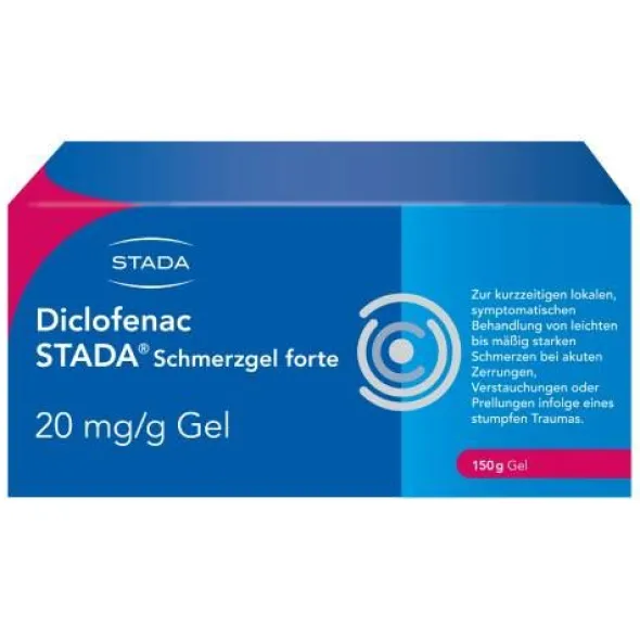 DICLOFENAC STADA Schmerzgel forte 20 mg/g 150 g