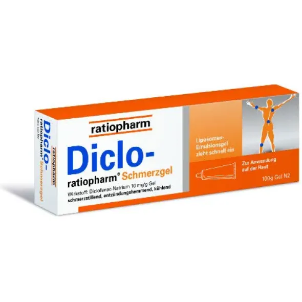 DICLO-RATIOPHARM Schmerzgel 100 g