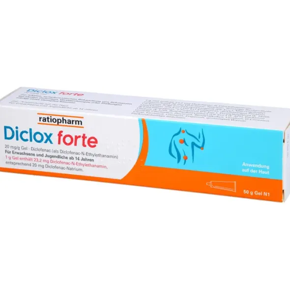 DICLOX forte 20 mg/g Gel 50 g