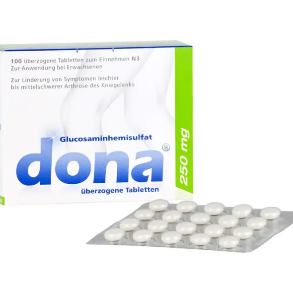 DONA 250 mg überzogene Tabletten 100 St