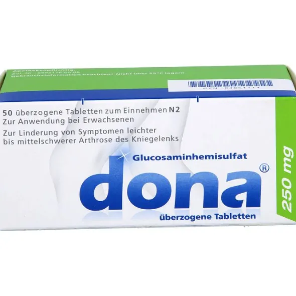 DONA 250 mg überzogene Tabletten 50 St