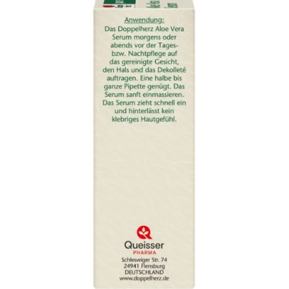 DOPPELHERZ Aloe Vera Serum pure 50 ml