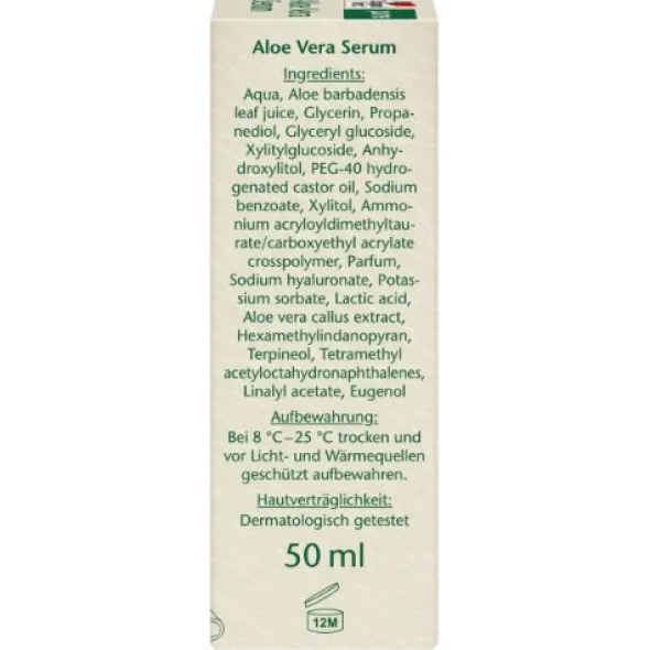 DOPPELHERZ Aloe Vera Serum pure 50 ml