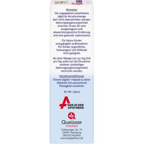 DOPPELHERZ A-Z+Omega-3 all-in-one system Kapseln 30 St