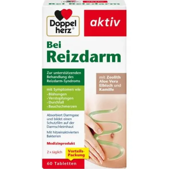 DOPPELHERZ Bei Reizdarm Tabletten 60 St
