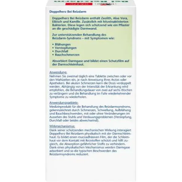 DOPPELHERZ Bei Reizdarm Tabletten 60 St