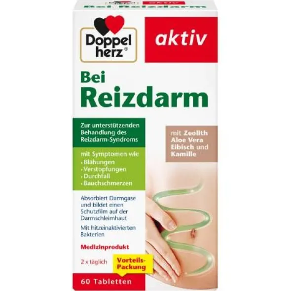 DOPPELHERZ Bei Reizdarm Tabletten 60 St