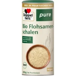 DOPPELHERZ Bio Flohsamenschalen pure Pulver 200 g
