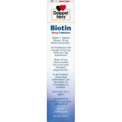 DOPPELHERZ Biotin 10 mg Tabletten 120 St