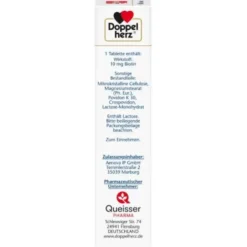 DOPPELHERZ Biotin 10 mg Tabletten 120 St