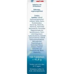 DOPPELHERZ B-Komplex+Folsäure Tabletten 150 St