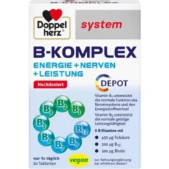 DOPPELHERZ B-Komplex system Tabletten 60 St