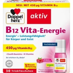 DOPPELHERZ B12 Vita-Energie Trinkampullen 30 St