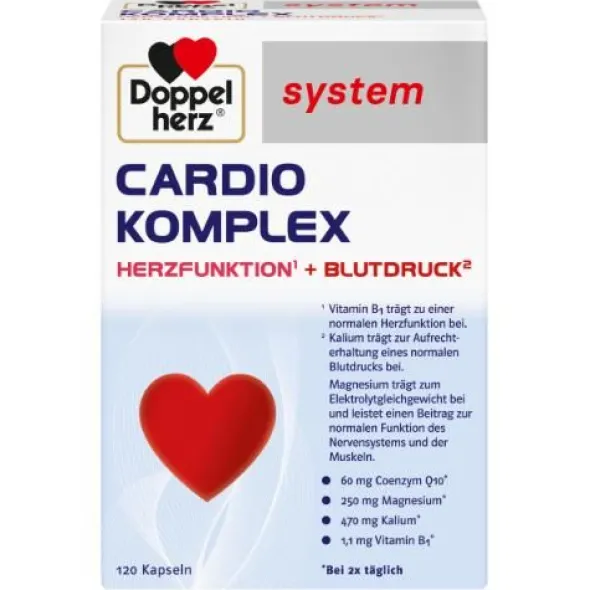 DOPPELHERZ Cardio Komplex system Kapseln 120 St