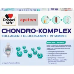 DOPPELHERZ Chondro-Komplex syst.Komb.Tab.Kap.Stick 30 St