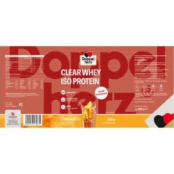 DOPPELHERZ Clear Whey Iso Protein Pfirsich-Eistee 300 g