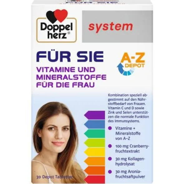 DOPPELHERZ für SIE system Tabletten 30 St