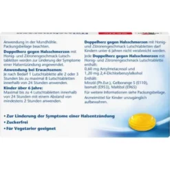 DOPPELHERZ gegen Halsschmerzen Lutschtabletten 24 St