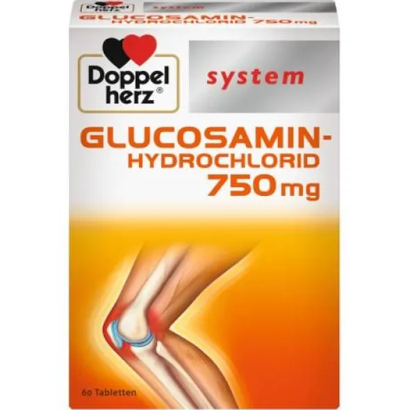 DOPPELHERZ Glucosamin-Hydrochlorid 750mg syst.Tab. 60 St