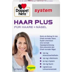 DOPPELHERZ Haar Plus system Kapseln 30 St
