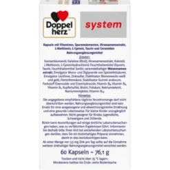 DOPPELHERZ Hair Essential system Kapseln 60 St