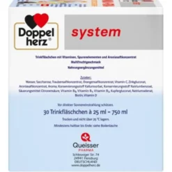 DOPPELHERZ Immun+Aronia system Ampullen 30 St