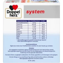 DOPPELHERZ Immun+Aronia system Ampullen 30 St