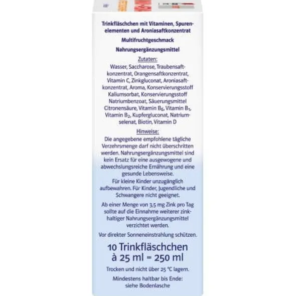 DOPPELHERZ Immun+Aronia system Ampullen 10 St