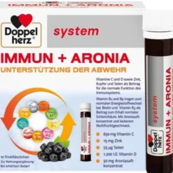 DOPPELHERZ Immun+Aronia system Ampullen 10 St