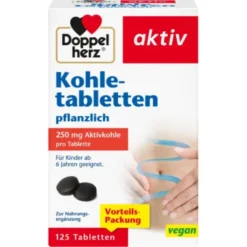 DOPPELHERZ Kohletabletten 125 St