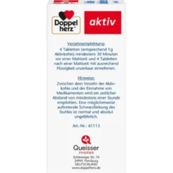 DOPPELHERZ Kohletabletten 125 St