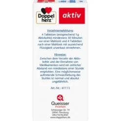 DOPPELHERZ Kohletabletten 125 St