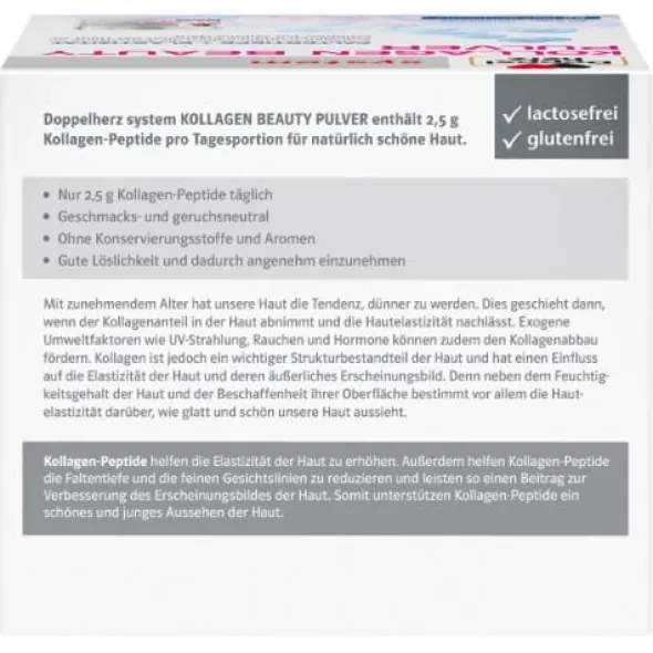 DOPPELHERZ Kollagen Beauty system Pulver 150 g