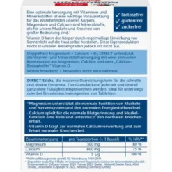 DOPPELHERZ Magnesium+Calcium+D3 DIRECT Pellets 20 St