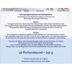 DOPPELHERZ Magnesium+Kalium Citrat system Granulat 40 St